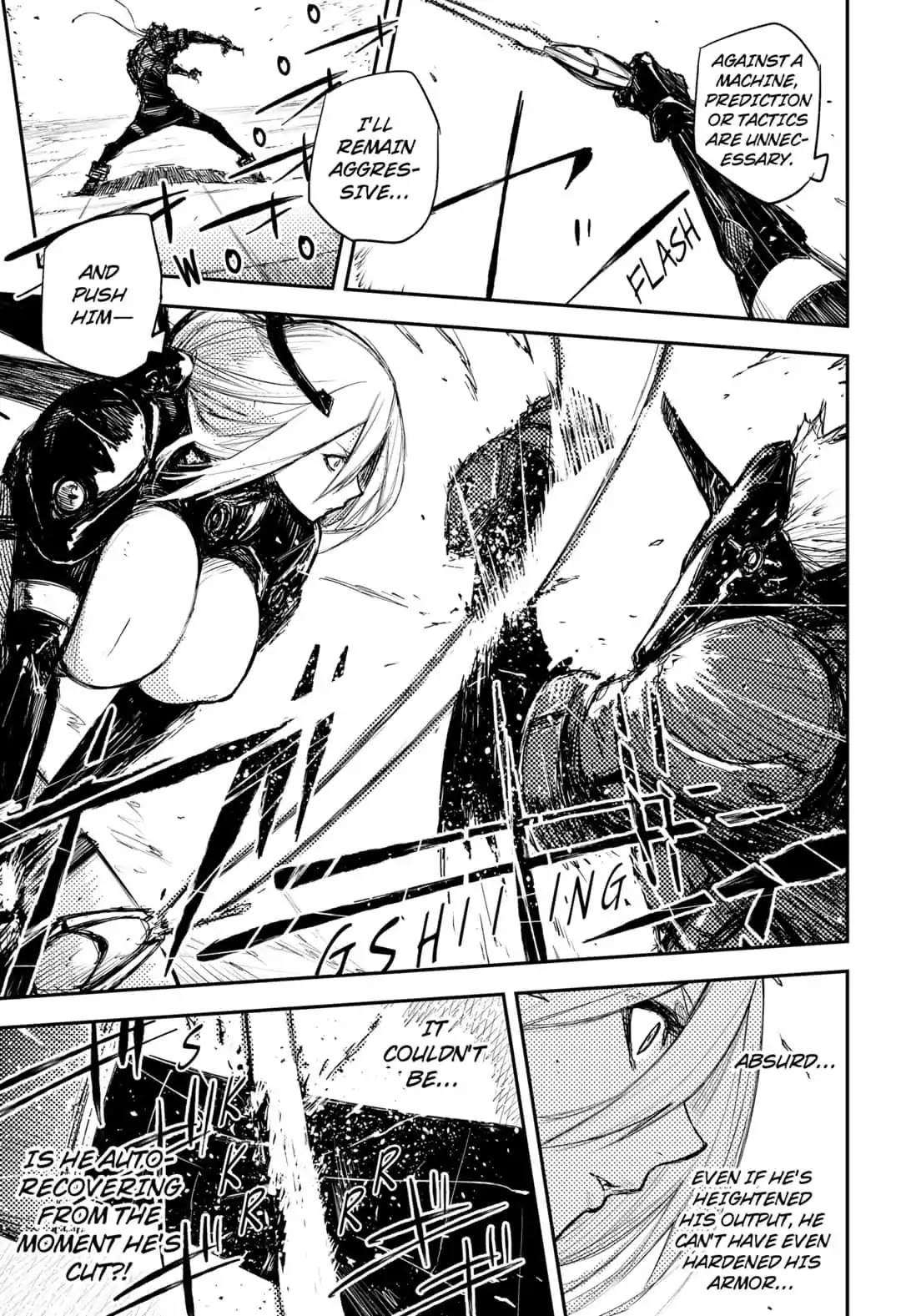 HEART GEAR Chapter 17 page 11 - Chapter 17: #17 Silent Battle