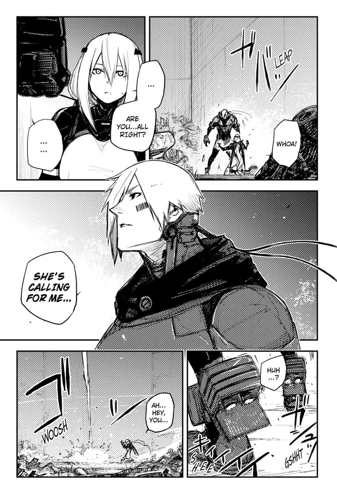 HEART GEAR Chapter 20 page 3 - Chapter 20: #20 battlecry