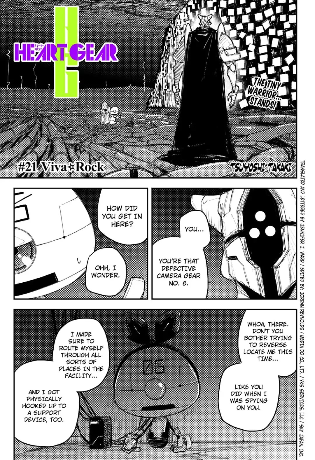 HEART GEAR Chapter 21 page 1 - Chapter 21: #21 Viva☆Rock