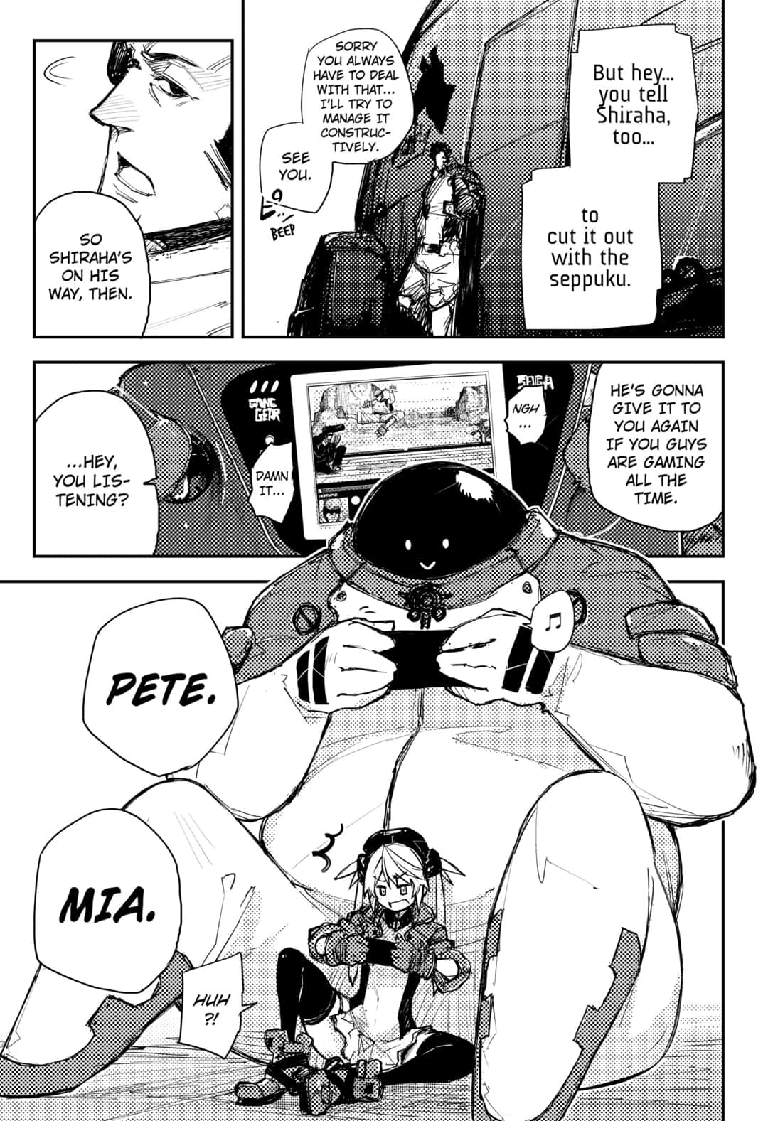 HEART GEAR Chapter 28 page 7 - Chapter 28: #28 Walking Life