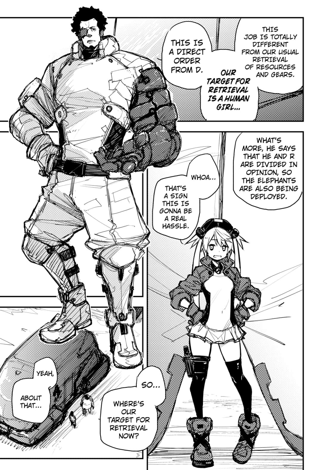 HEART GEAR Chapter 28 page 9 - Chapter 28: #28 Walking Life