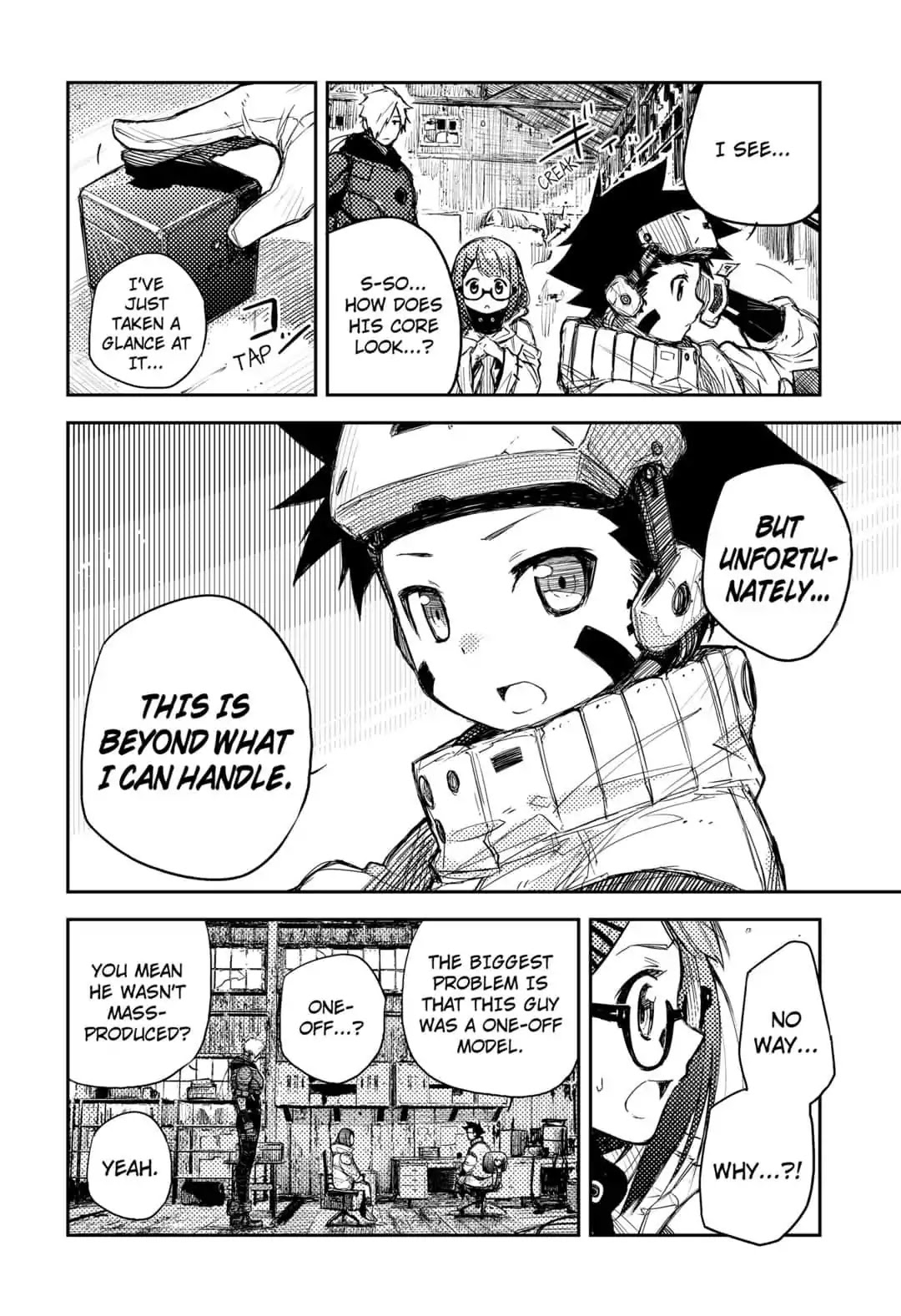 HEART GEAR Chapter 3 page 12 - Chapter 3: #3 Do androids dream without any sleep?