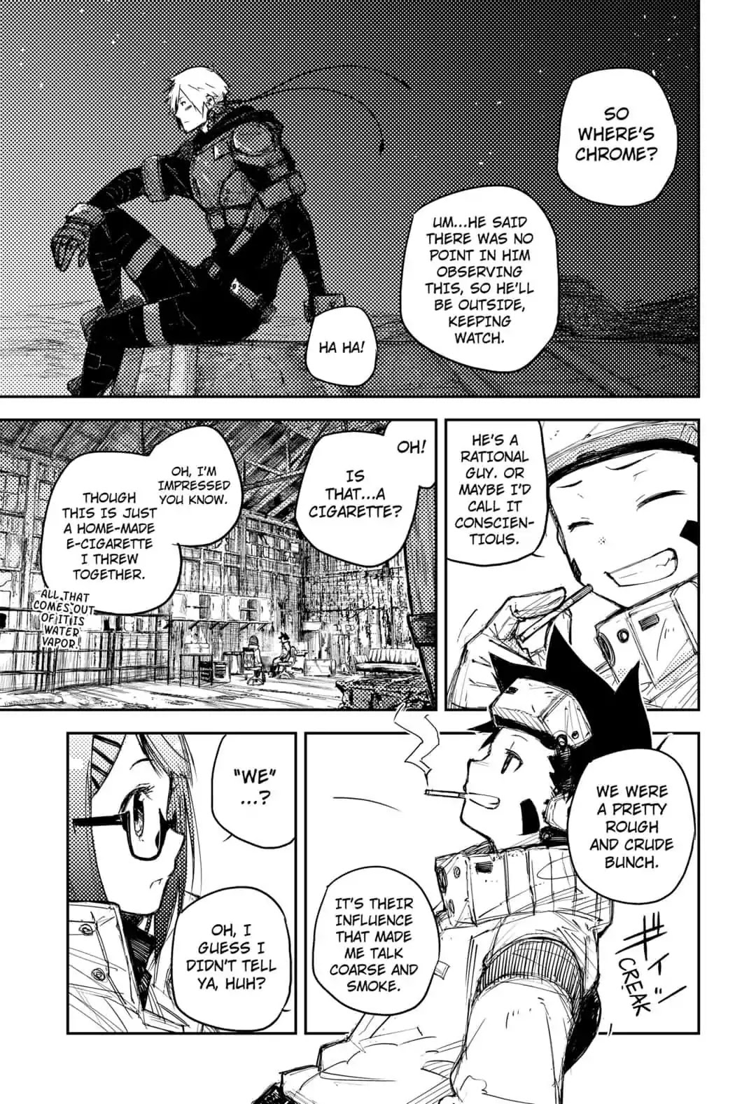 HEART GEAR Chapter 3 page 15 - Chapter 3: #3 Do androids dream without any sleep?