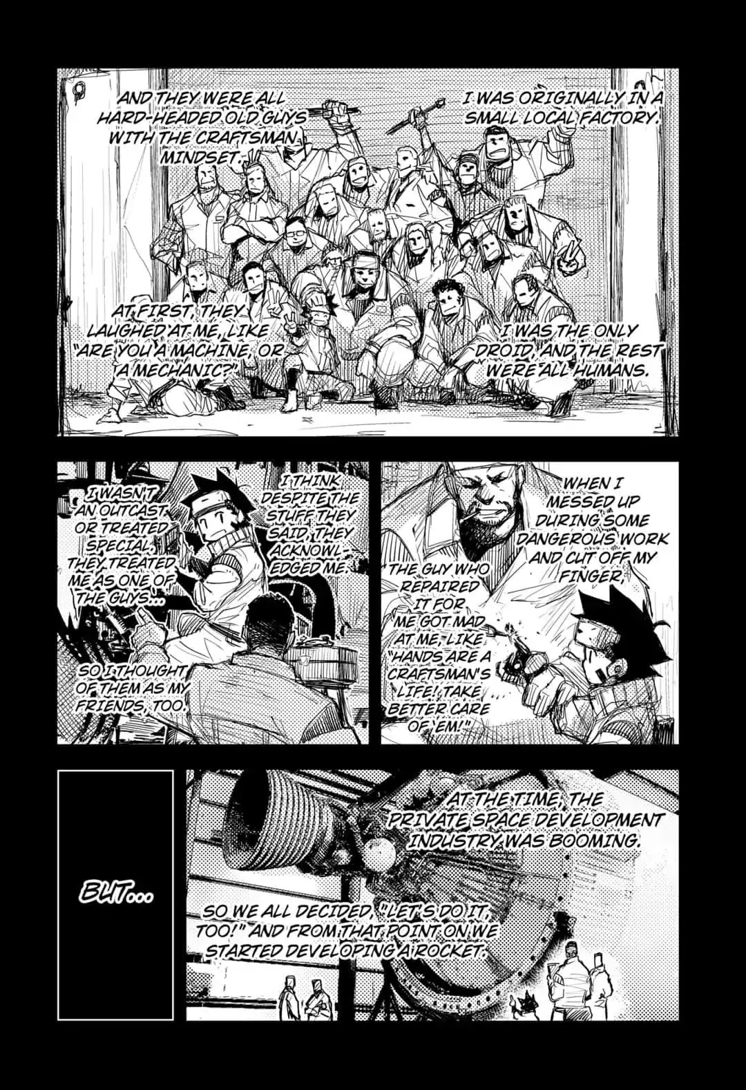 HEART GEAR Chapter 3 page 16 - Chapter 3: #3 Do androids dream without any sleep?