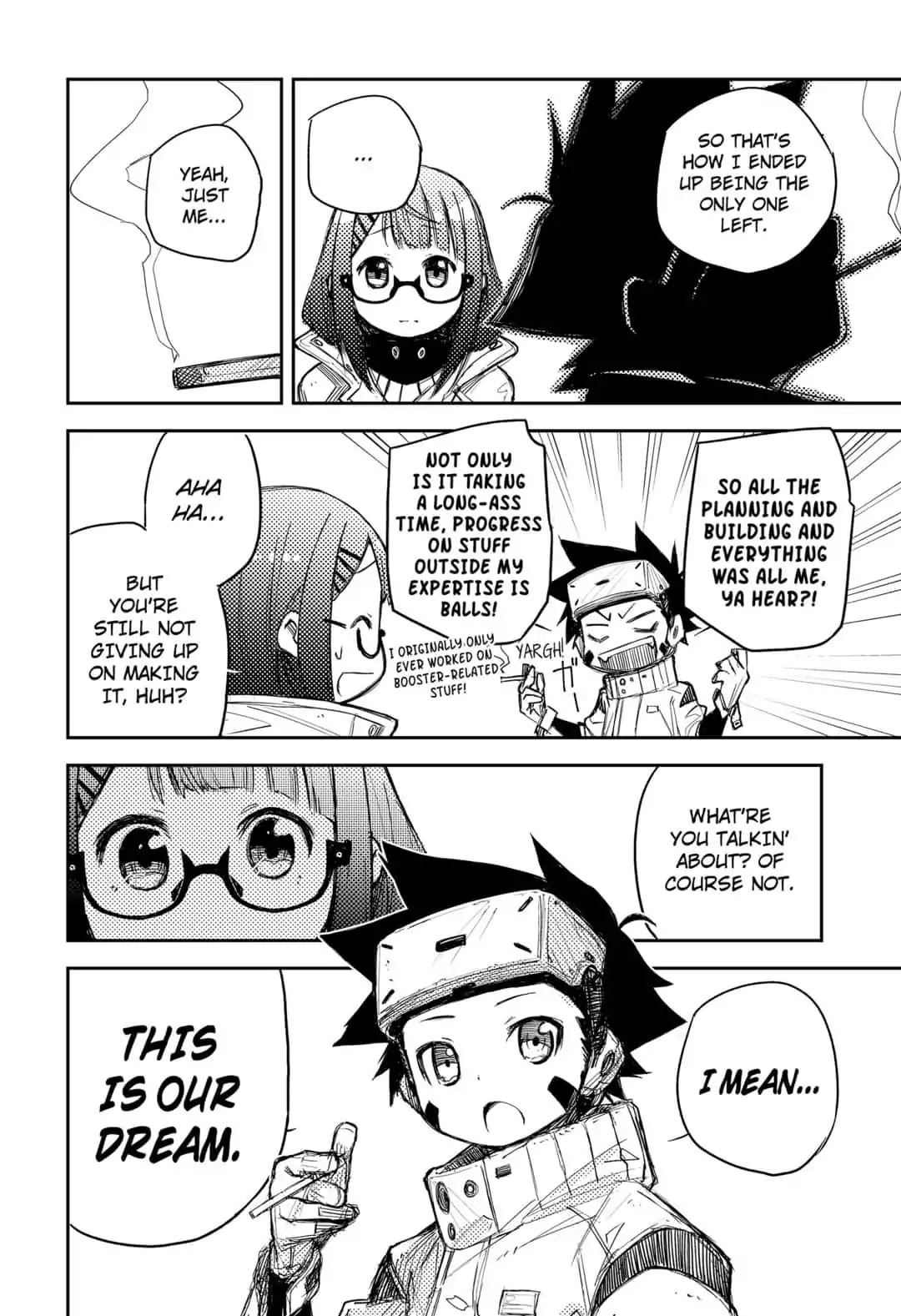 HEART GEAR Chapter 3 page 18 - Chapter 3: #3 Do androids dream without any sleep?