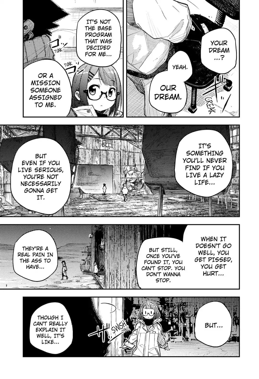 HEART GEAR Chapter 3 page 19 - Chapter 3: #3 Do androids dream without any sleep?