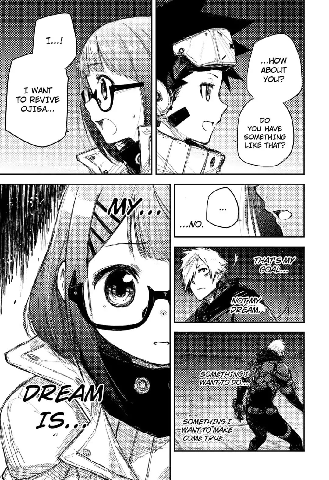 HEART GEAR Chapter 3 page 21 - Chapter 3: #3 Do androids dream without any sleep?