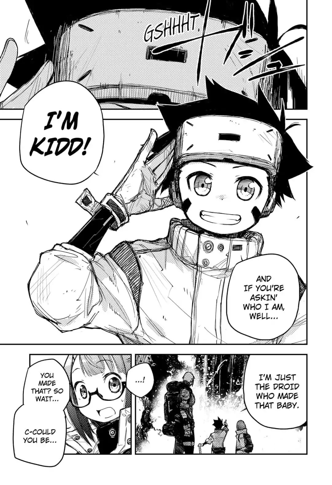 HEART GEAR Chapter 3 page 7 - Chapter 3: #3 Do androids dream without any sleep?