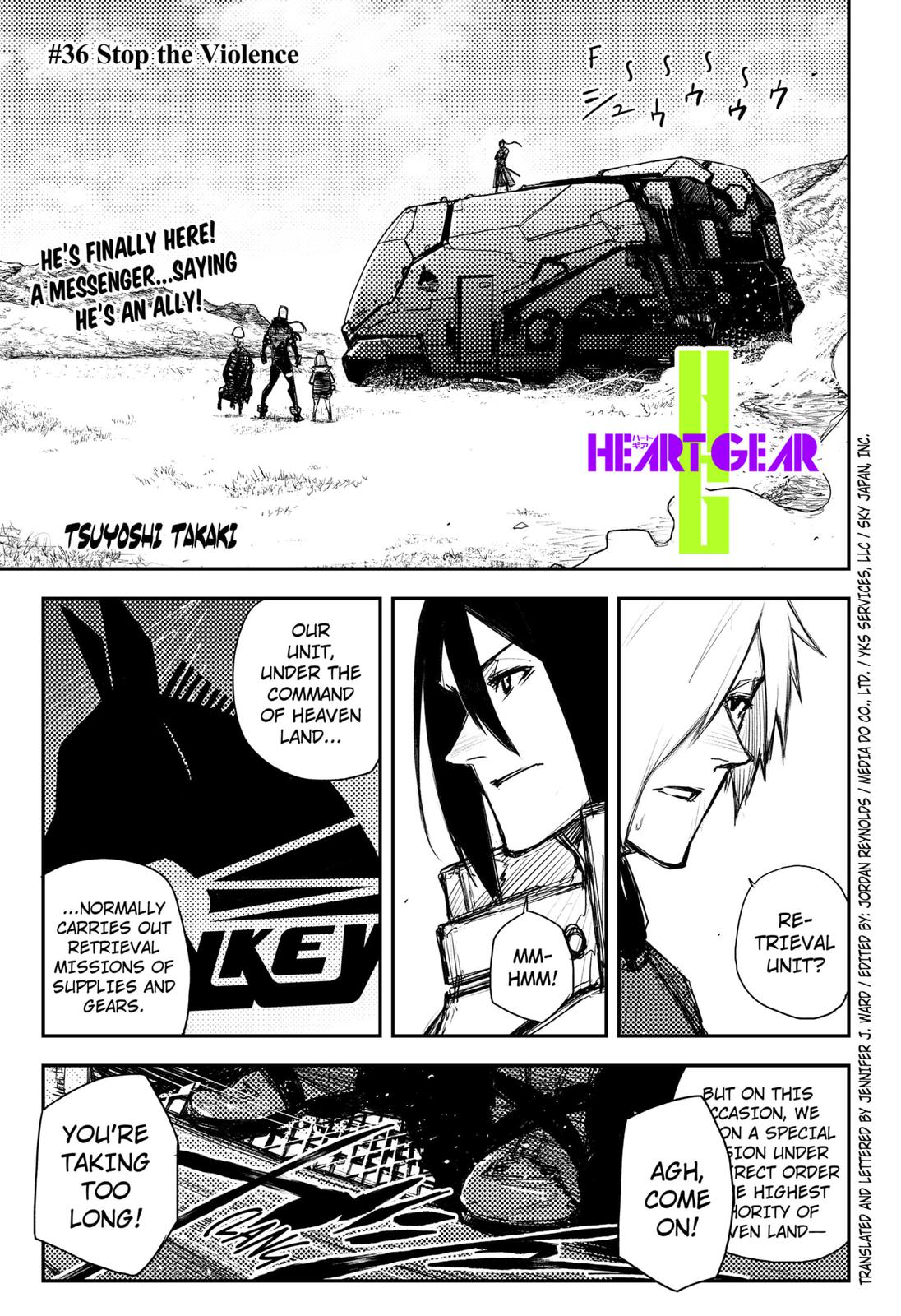 HEART GEAR Chapter 36 page 1 - Chapter 36