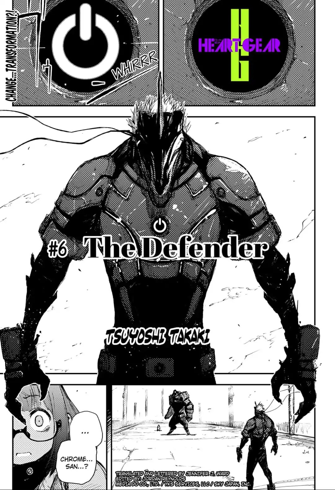 HEART GEAR Chapter 6 page 1 - Chapter 6: #6 The Defender
