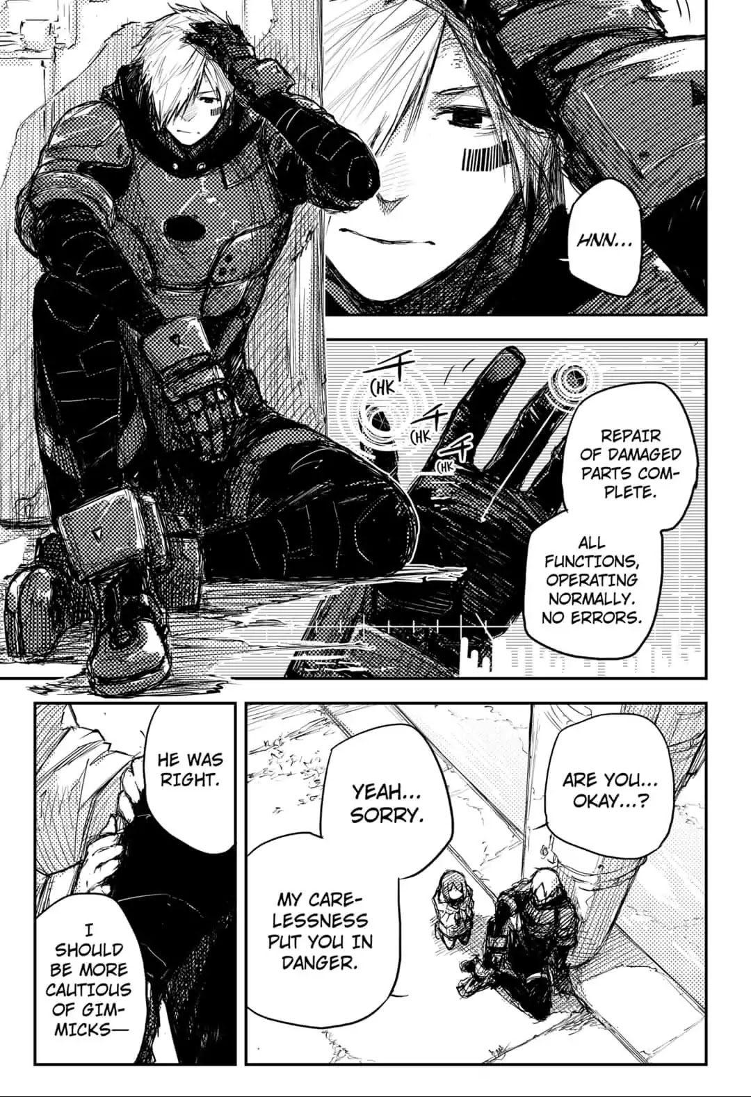 HEART GEAR Chapter 6 page 17 - Chapter 6: #6 The Defender