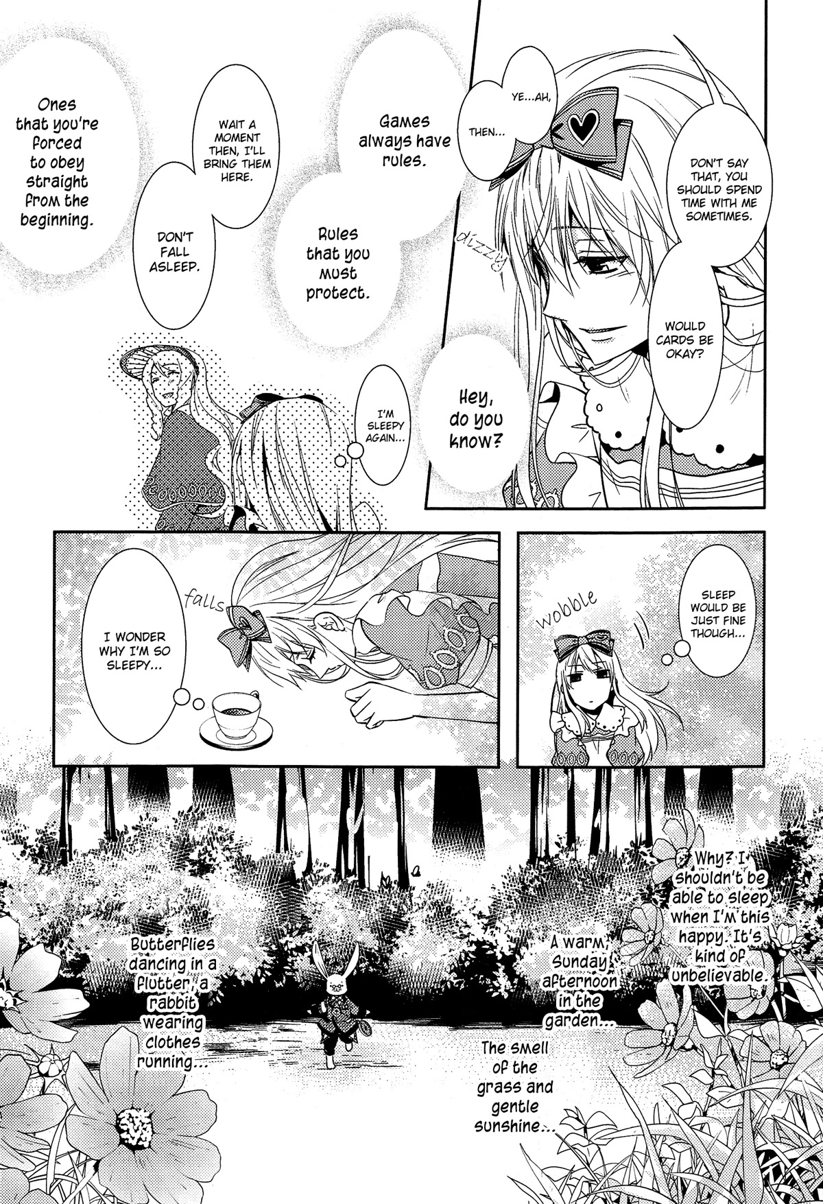 Heart no Kuni no Alice ~Tokei Usagi to Gogo no Koucha wo~ Chapter 0 page 17 - Chapter 0: Prologue