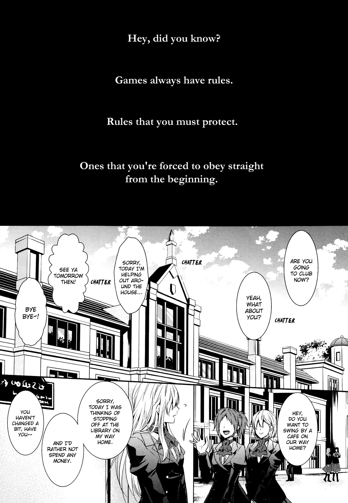 Heart no Kuni no Alice ~Tokei Usagi to Gogo no Koucha wo~ Chapter 0 page 9 - Chapter 0: Prologue