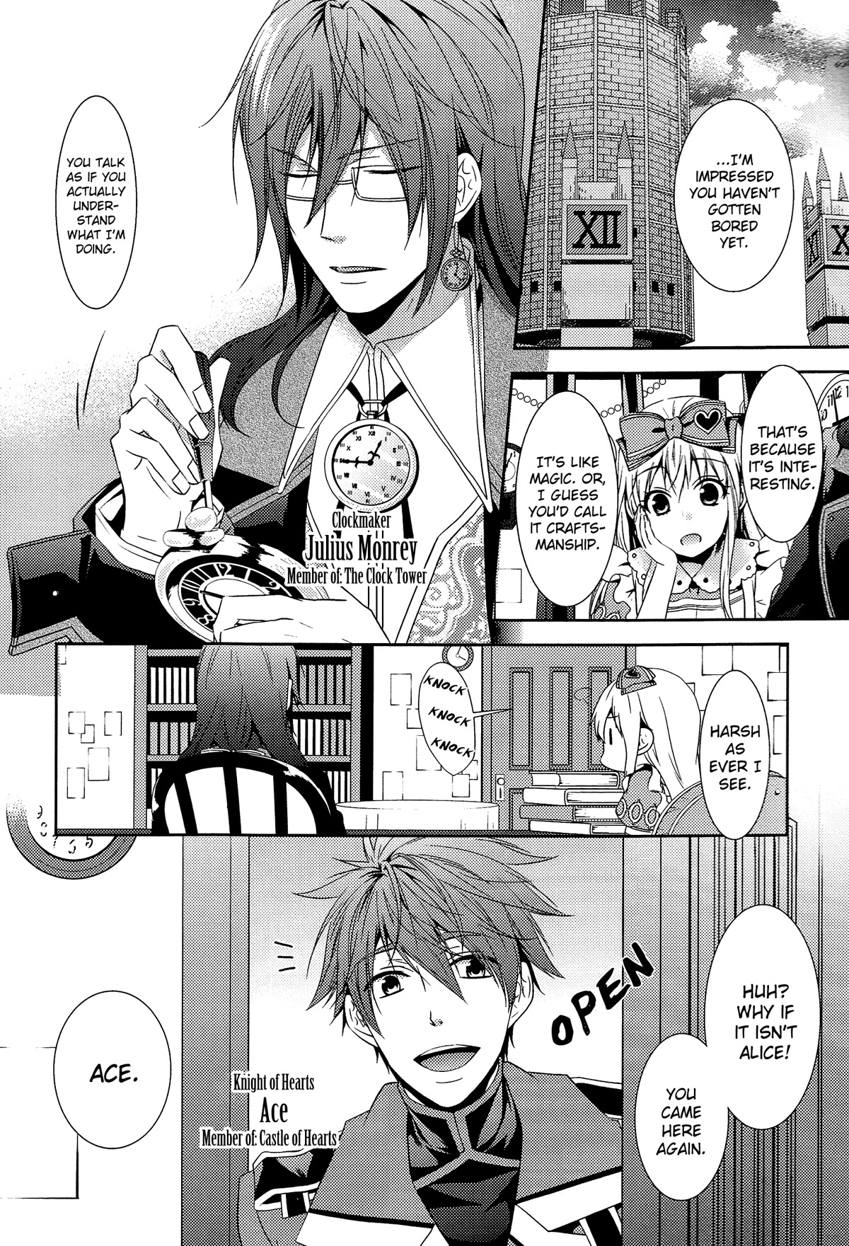 Heart no Kuni no Alice ~Tokei Usagi to Gogo no Koucha wo~ Chapter 1 page 2 - Chapter 1: Episode 1