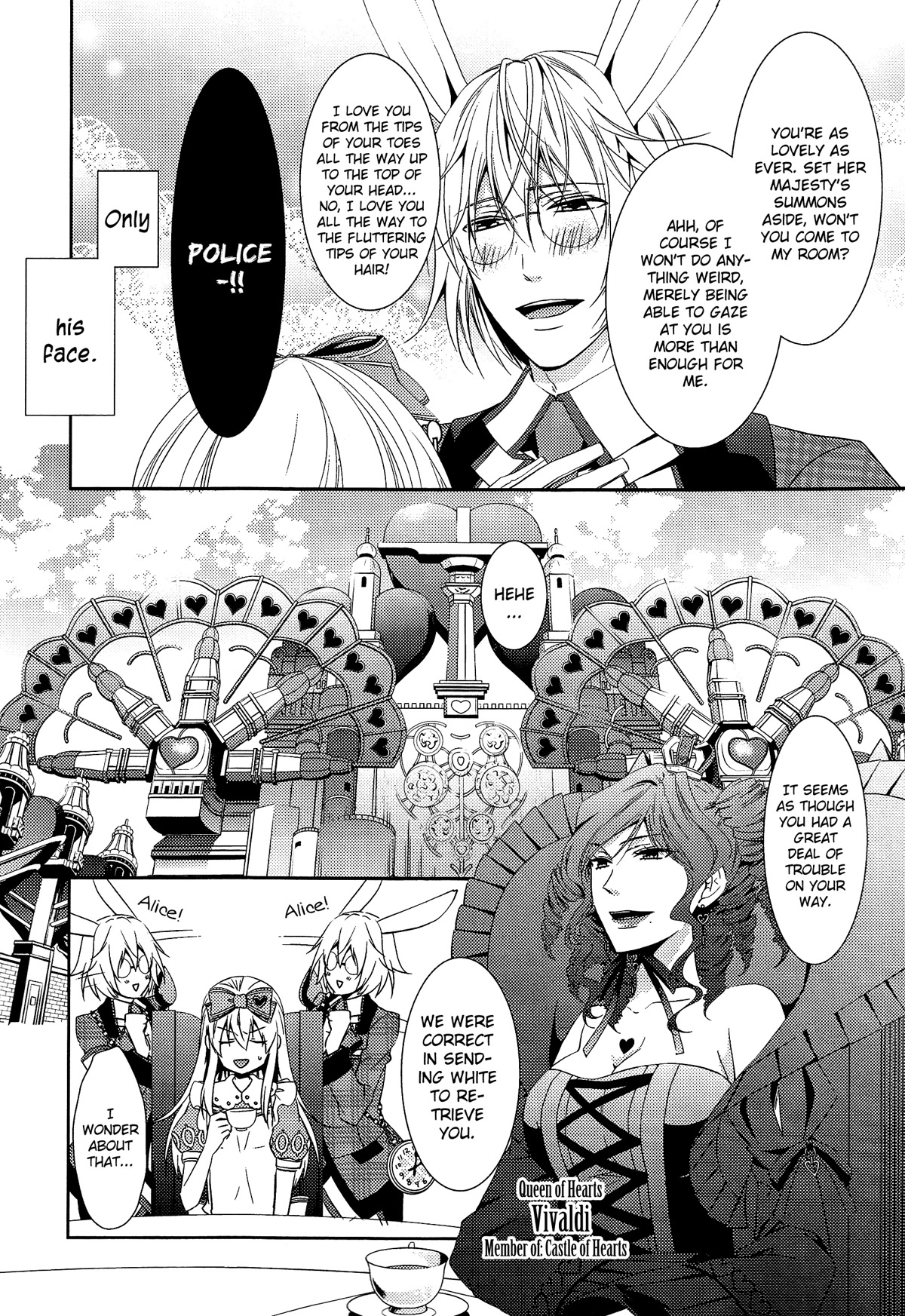 Heart no Kuni no Alice ~Tokei Usagi to Gogo no Koucha wo~ Chapter 1 page 20 - Chapter 1: Episode 1
