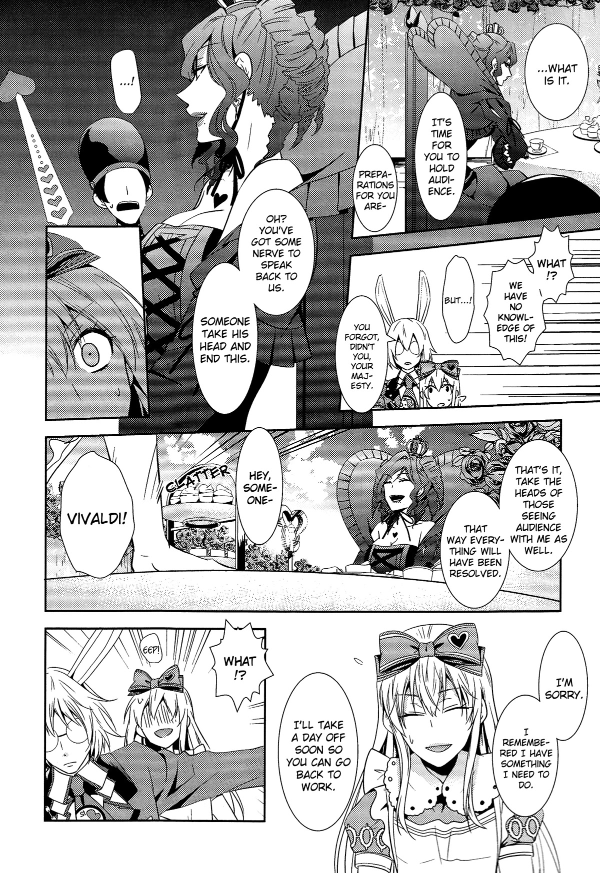 Heart no Kuni no Alice ~Tokei Usagi to Gogo no Koucha wo~ Chapter 1 page 24 - Chapter 1: Episode 1