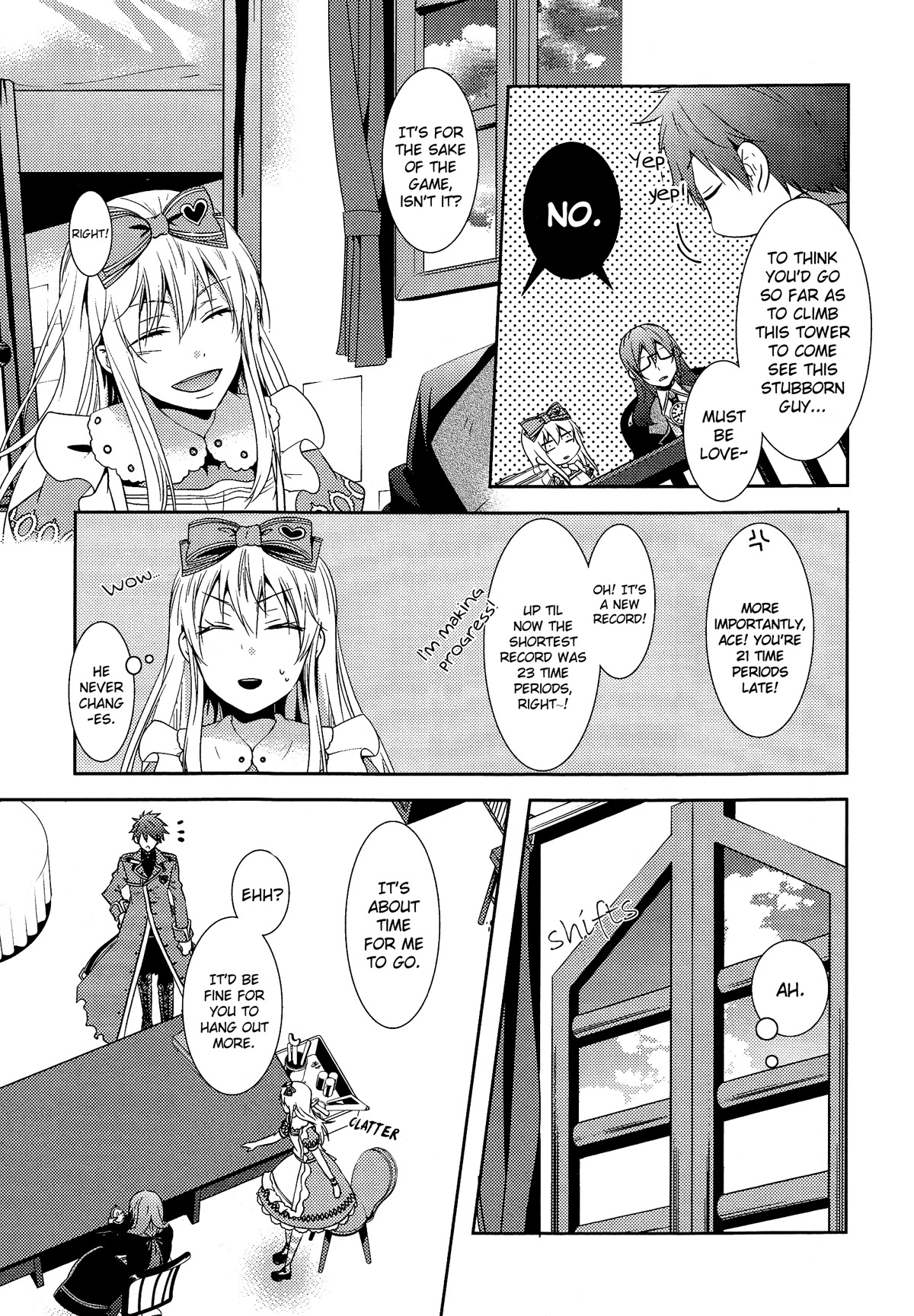 Heart no Kuni no Alice ~Tokei Usagi to Gogo no Koucha wo~ Chapter 1 page 3 - Chapter 1: Episode 1