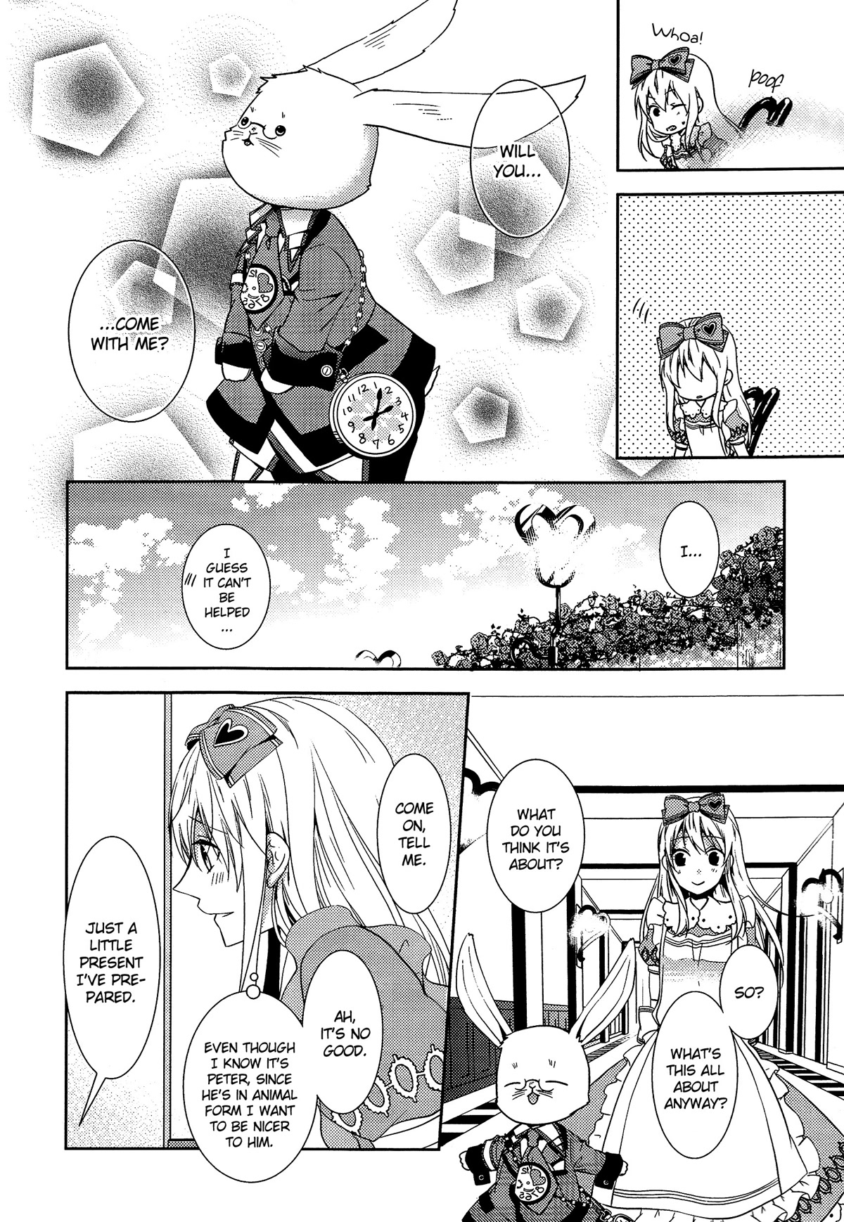 Heart no Kuni no Alice ~Tokei Usagi to Gogo no Koucha wo~ Chapter 3 page 10 - Chapter 3: Episode 3