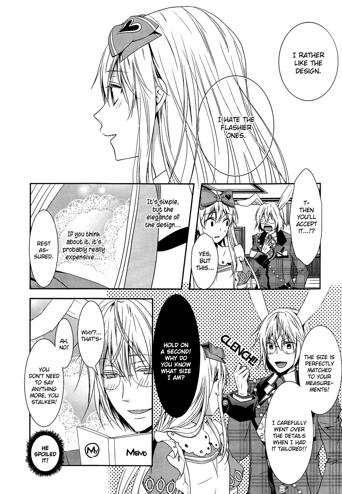Heart no Kuni no Alice ~Tokei Usagi to Gogo no Koucha wo~ Chapter 3 page 14 - Chapter 3: Episode 3