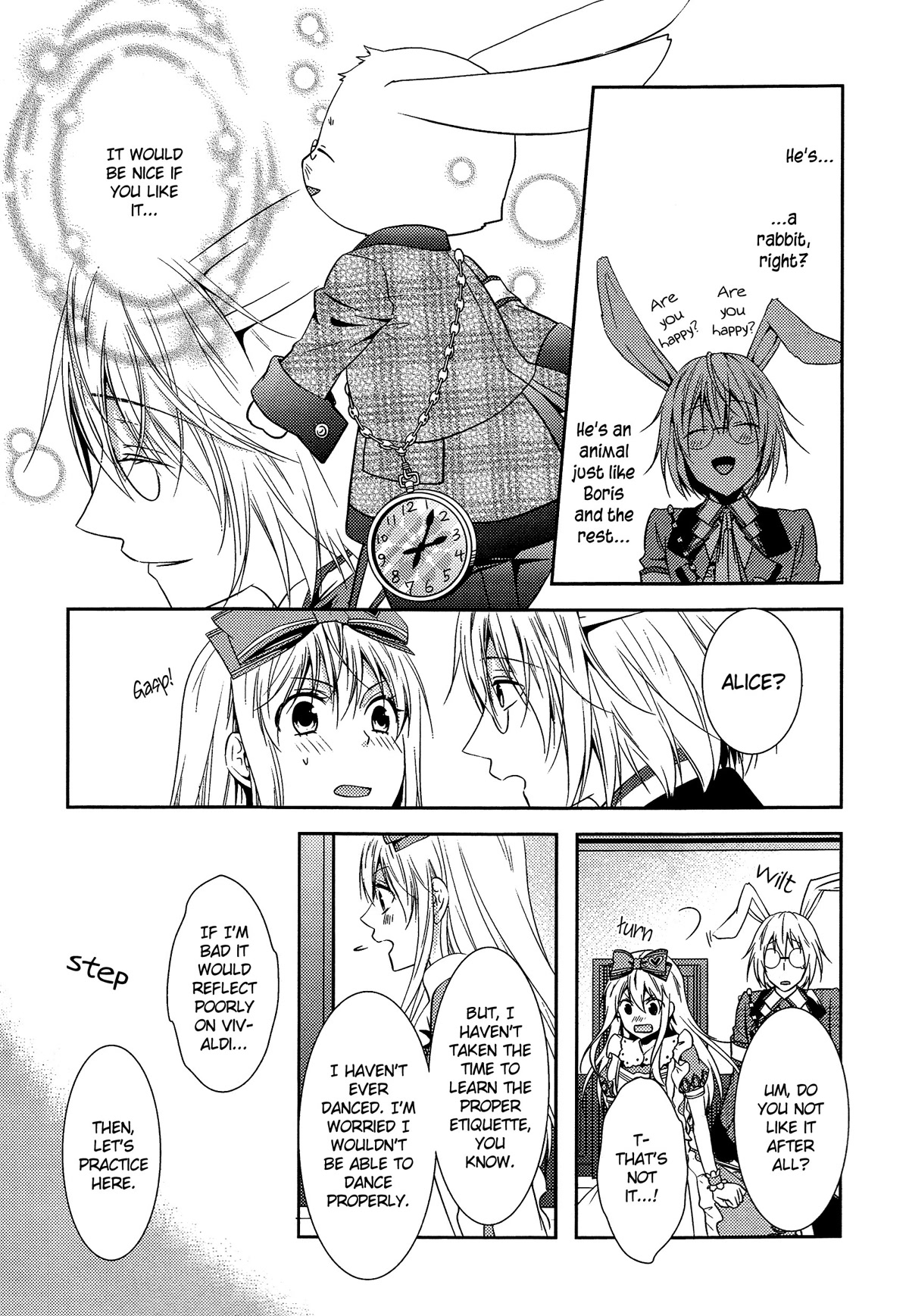Heart no Kuni no Alice ~Tokei Usagi to Gogo no Koucha wo~ Chapter 3 page 15 - Chapter 3: Episode 3