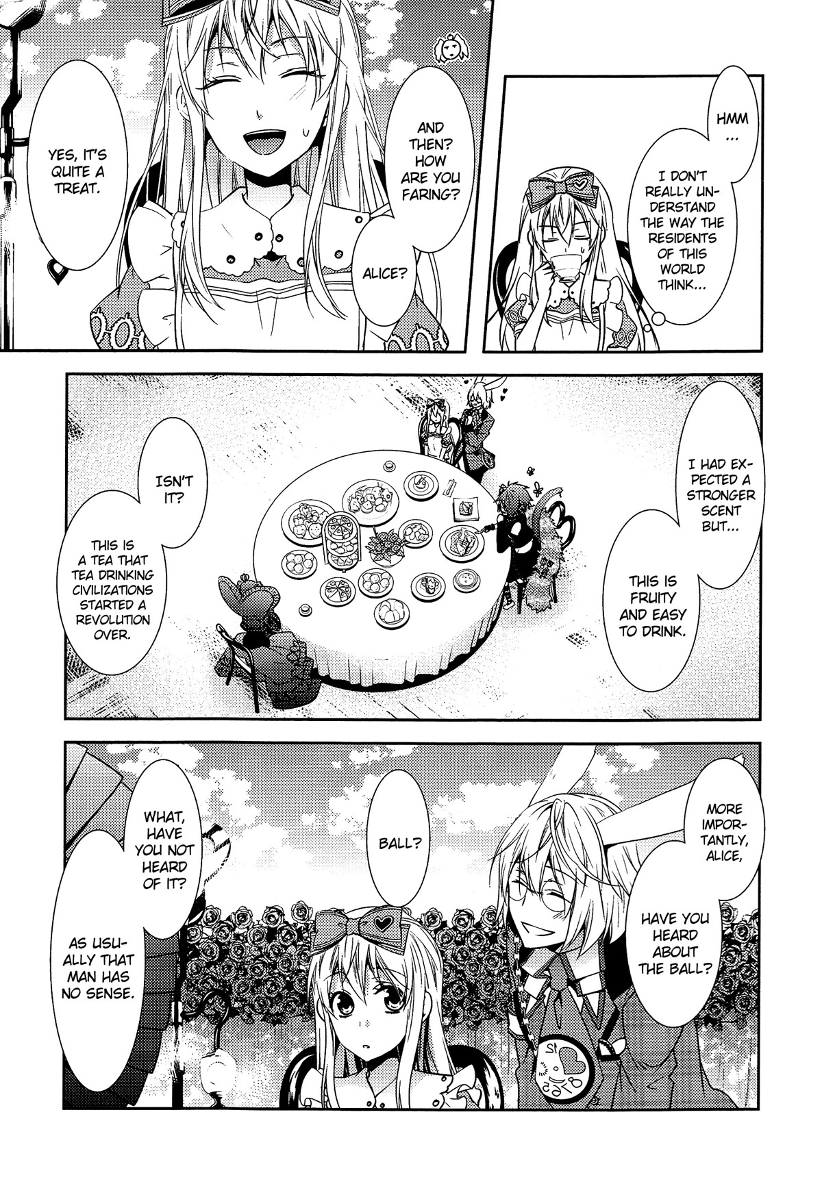 Heart no Kuni no Alice ~Tokei Usagi to Gogo no Koucha wo~ Chapter 3 page 5 - Chapter 3: Episode 3