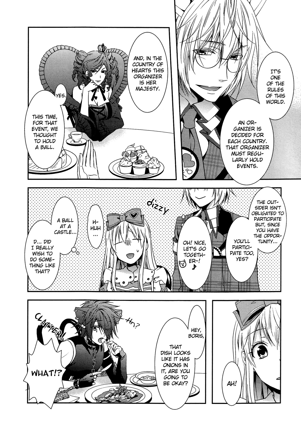 Heart no Kuni no Alice ~Tokei Usagi to Gogo no Koucha wo~ Chapter 3 page 6 - Chapter 3: Episode 3