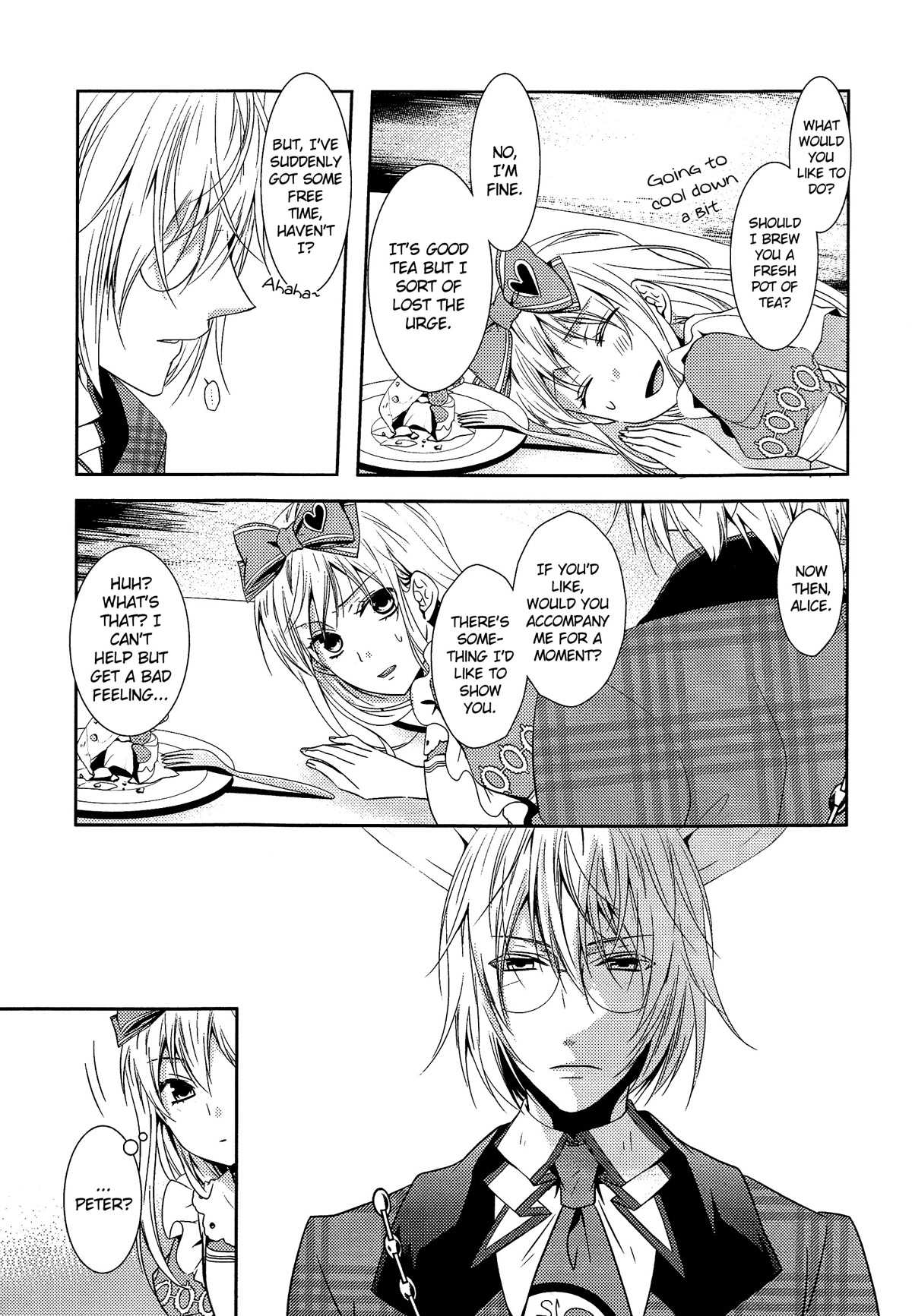Heart no Kuni no Alice ~Tokei Usagi to Gogo no Koucha wo~ Chapter 3 page 9 - Chapter 3: Episode 3