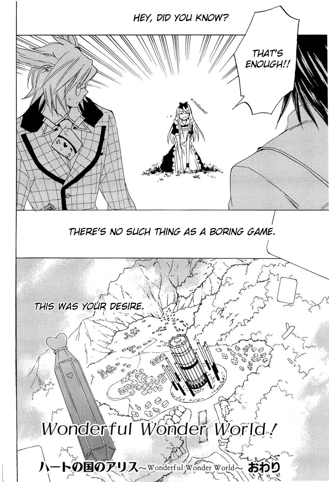 Heart no Kuni no Alice Chapter 35 page 39 - Chapter 35: Wonderful Wonder World [end]