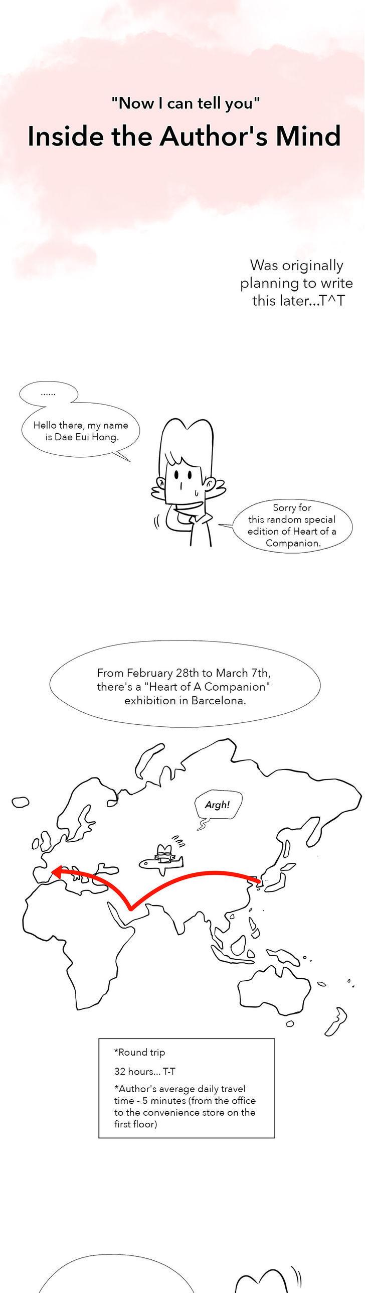 Heart of A Companion Chapter 12.5 page 2 - Chapter 12.5 : Special Episode: Inside the Author's Mind