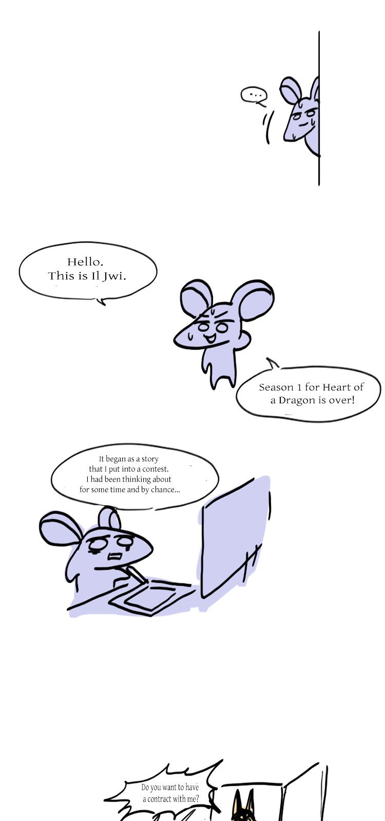 Heart of a Dragon Chapter 18 page 1 - Chapter 18 : Afterword