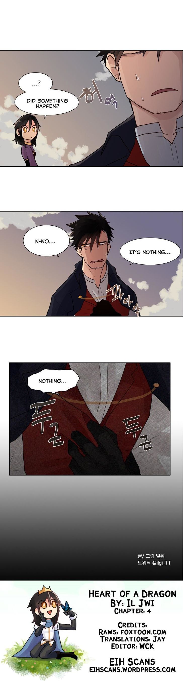 Heart of a Dragon Chapter 4 page 11 - Chapter 4