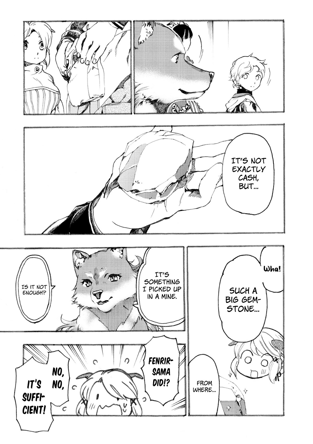 Heart-Warming Meals with Mother Fenrir Chapter 4.2 page 8 - Chapter 4.2
