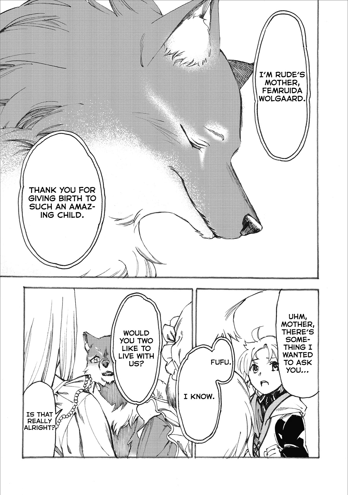 Heart-Warming Meals with Mother Fenrir Chapter 8.2 page 22 - Chapter 8.2