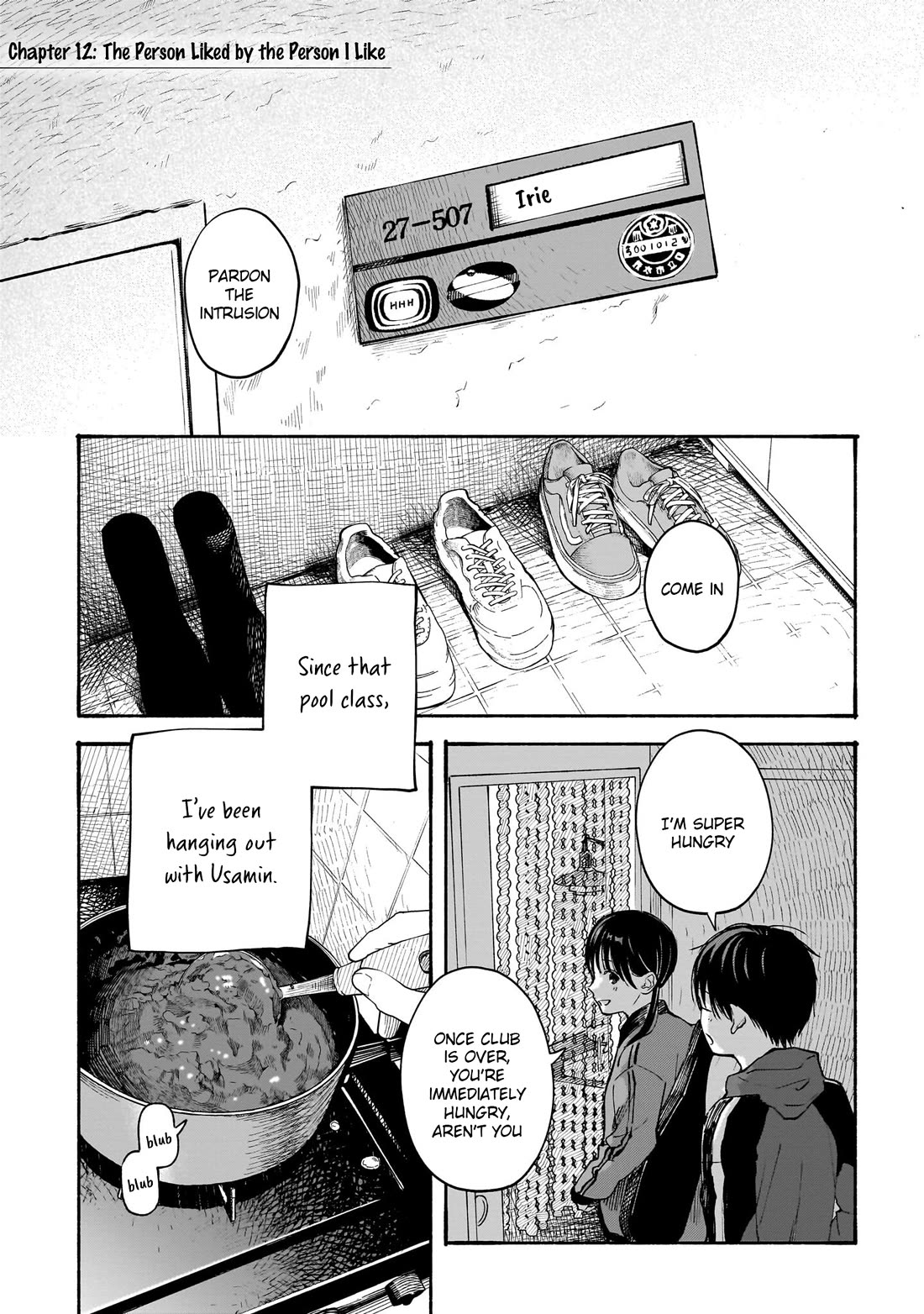 Heart's Program Chapter 12 page 1 - Chapter 12: The Person Liked by the Person I Like
