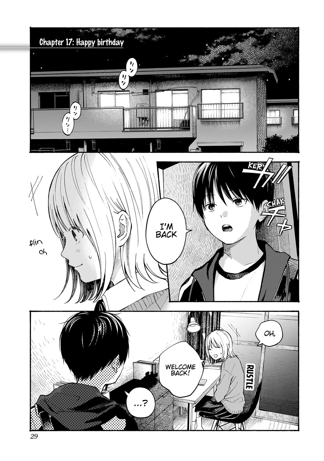 Heart's Program Chapter 17 page 1 - Chapter 17: Happy Birthday