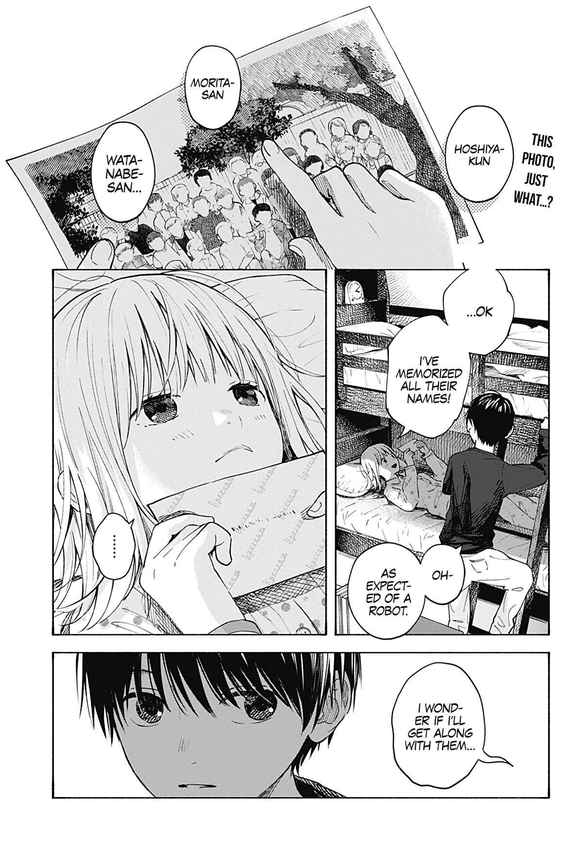 Heart's Program Chapter 2 page 1 - Chapter 2: A Mysterious Transfer Student