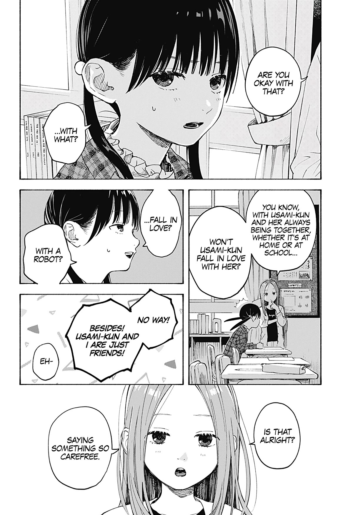 Heart's Program Chapter 2 page 8 - Chapter 2: A Mysterious Transfer Student