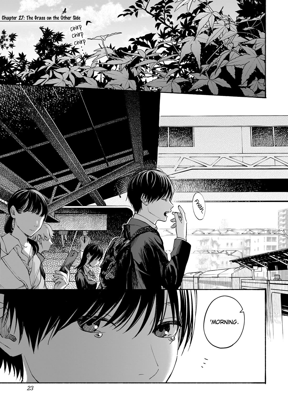 Heart's Program Chapter 27 page 1 - Chapter 27: The Grass on the Other Side