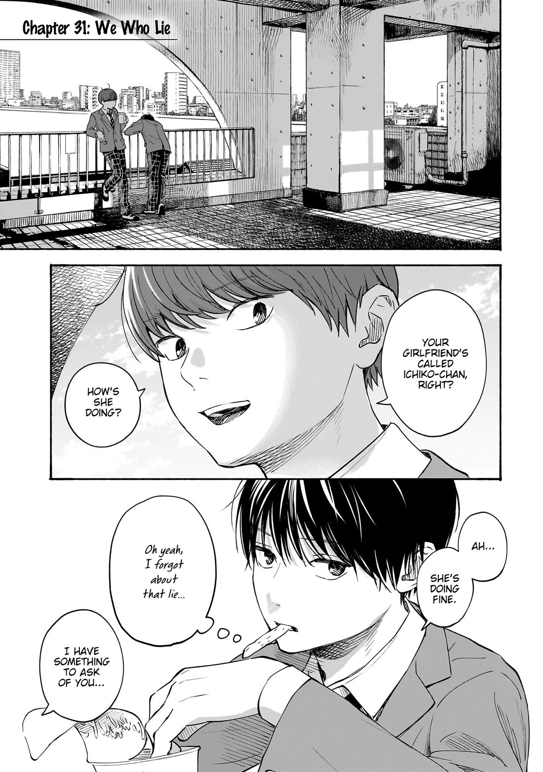 Heart's Program Chapter 31 page 1 - Chapter 31: We Who Lie