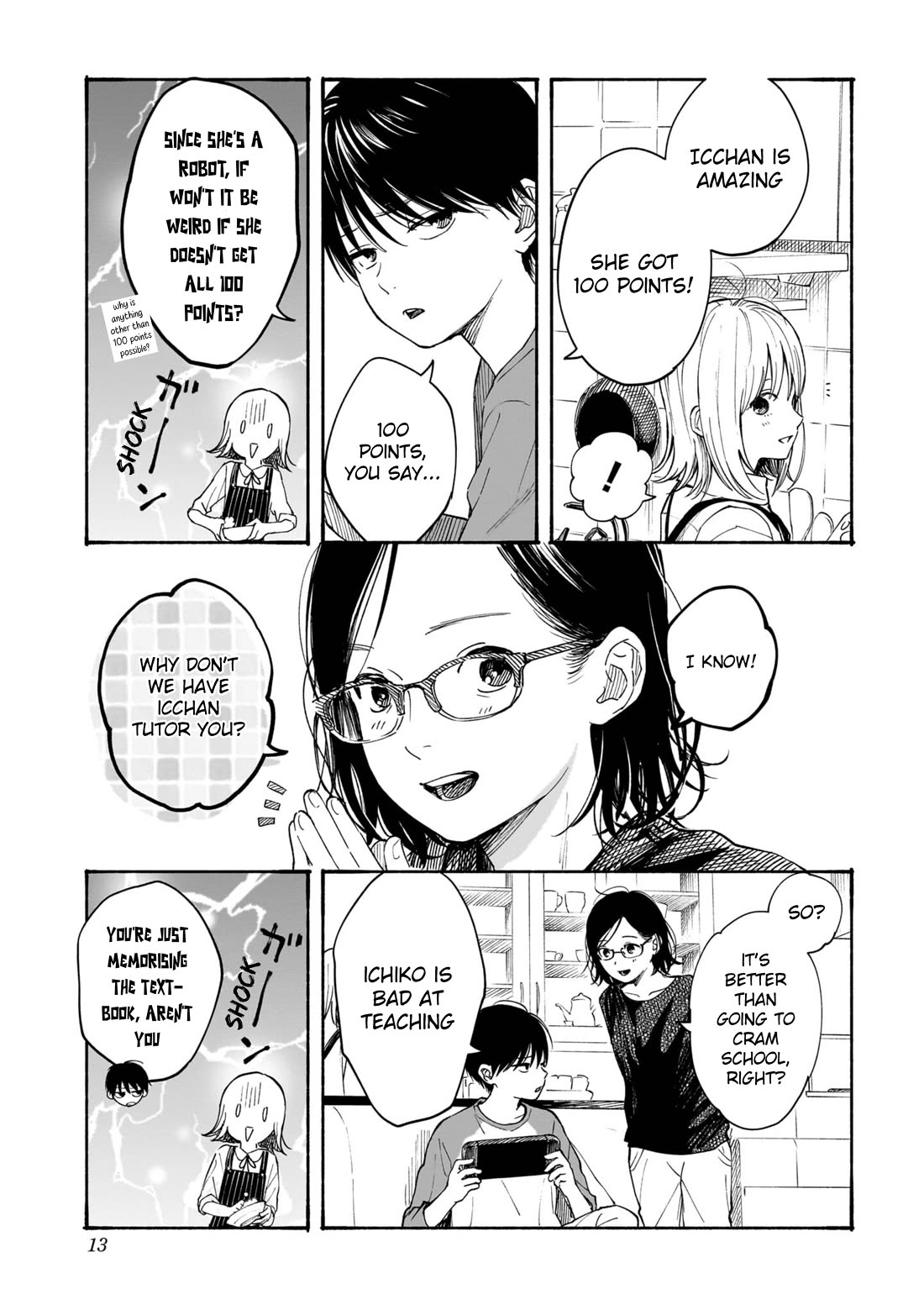 Heart's Program Chapter 7 page 12 - Chapter 7: Lightning and Poker Faces ①