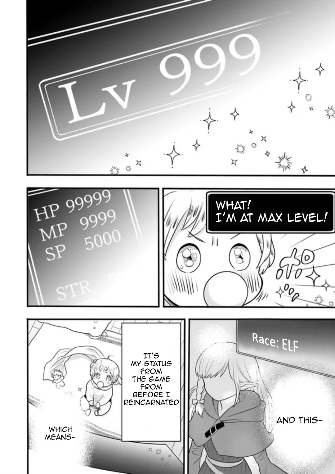Heartwarming Isekai Reincarnation Days ~Level Max, Item Carryover! I'm the Strongest Little Girl~ Chapter 1 page 23 - Chapter 1