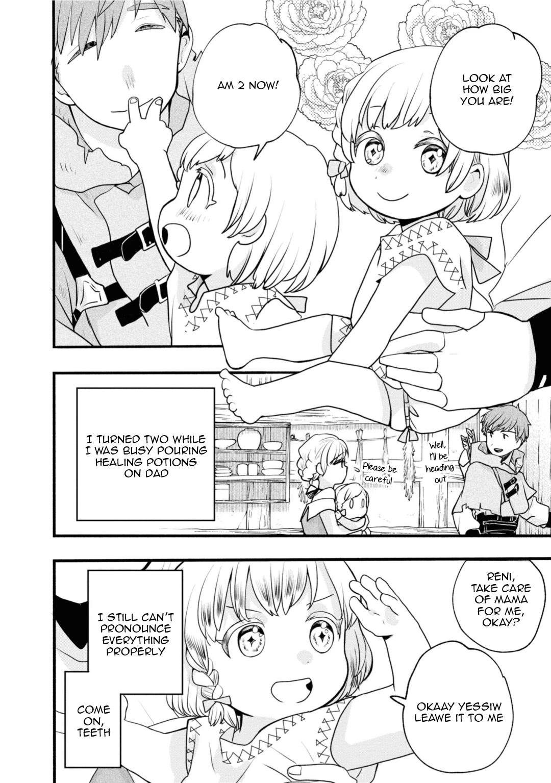 Heartwarming Isekai Reincarnation Days ~Level Max, Item Carryover! I'm the Strongest Little Girl~ Chapter 2 page 18 - Chapter 2
