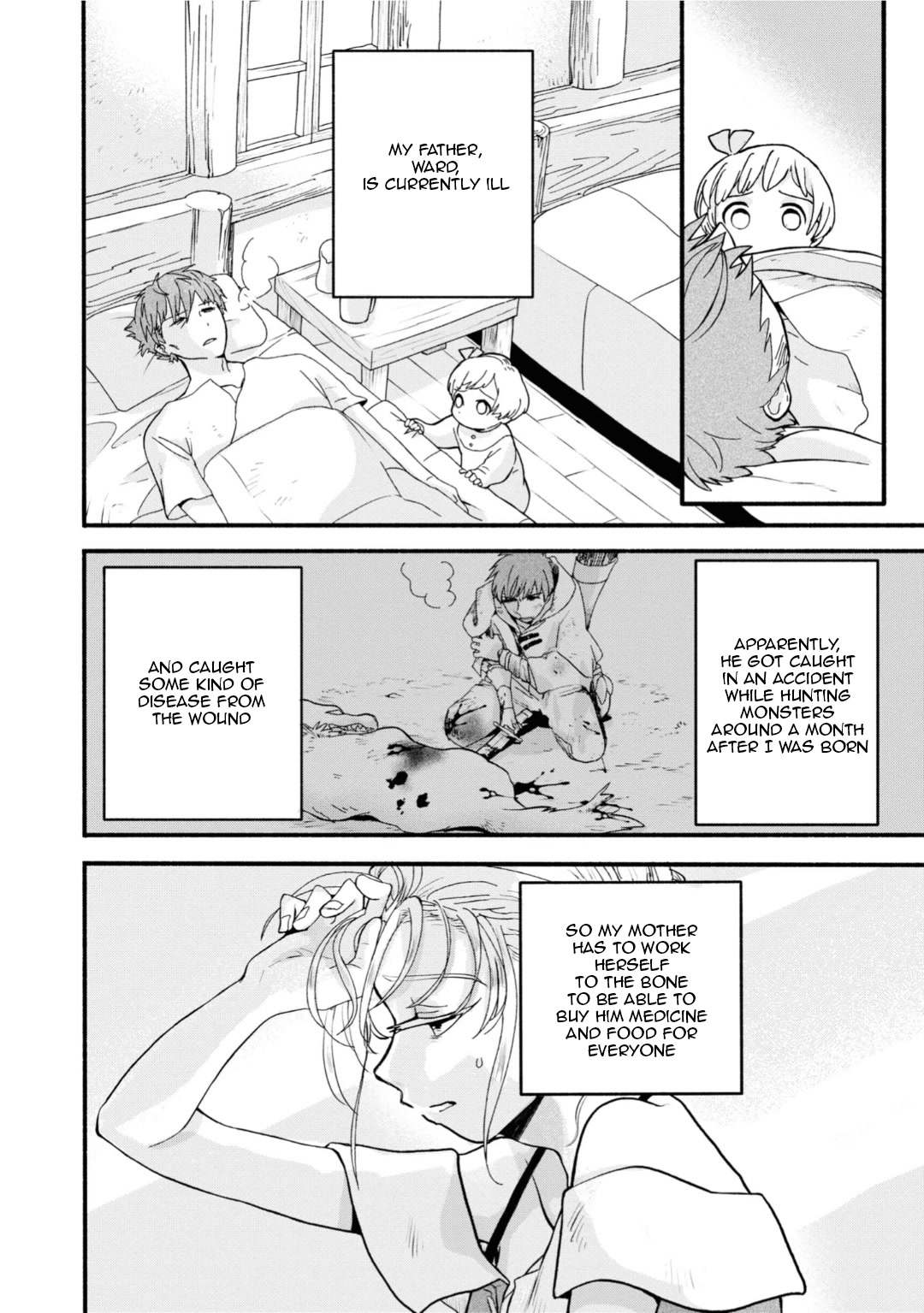 Heartwarming Isekai Reincarnation Days ~Level Max, Item Carryover! I'm the Strongest Little Girl~ Chapter 2 page 4 - Chapter 2
