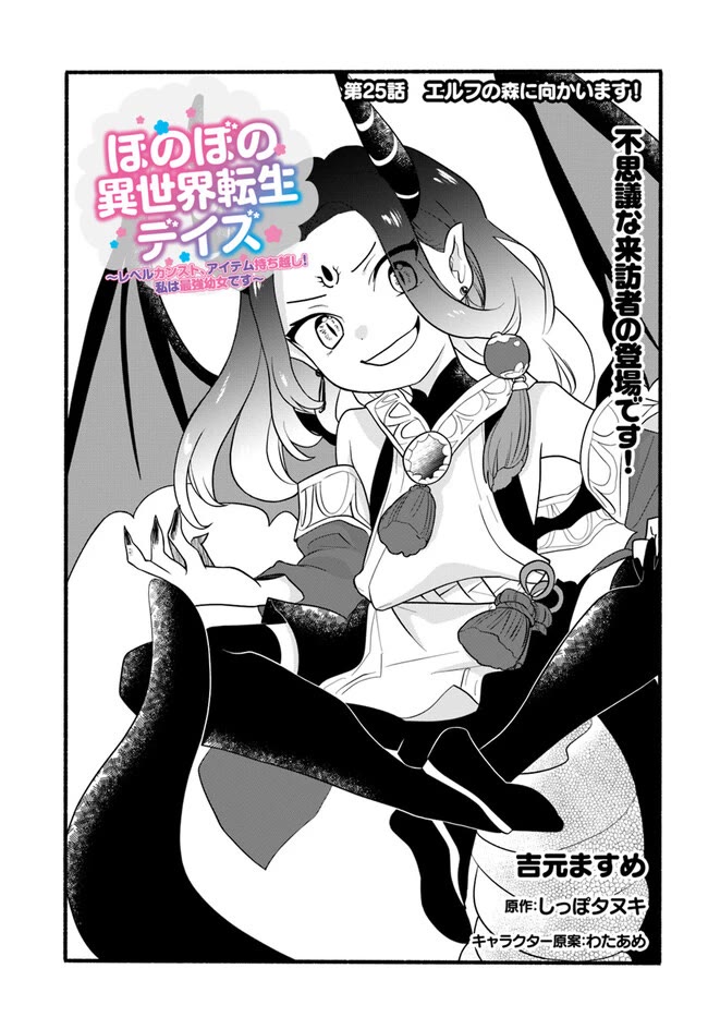 Heartwarming Isekai Reincarnation Days ~Level Max, Item Carryover! I'm the Strongest Little Girl~ Chapter 25 page 2 - Chapter 25