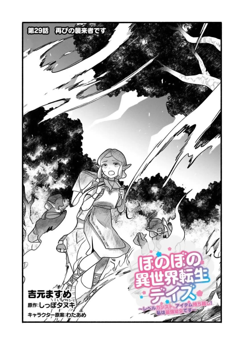 Heartwarming Isekai Reincarnation Days ~Level Max, Item Carryover! I'm the Strongest Little Girl~ Chapter 29 page 1 - Chapter 29