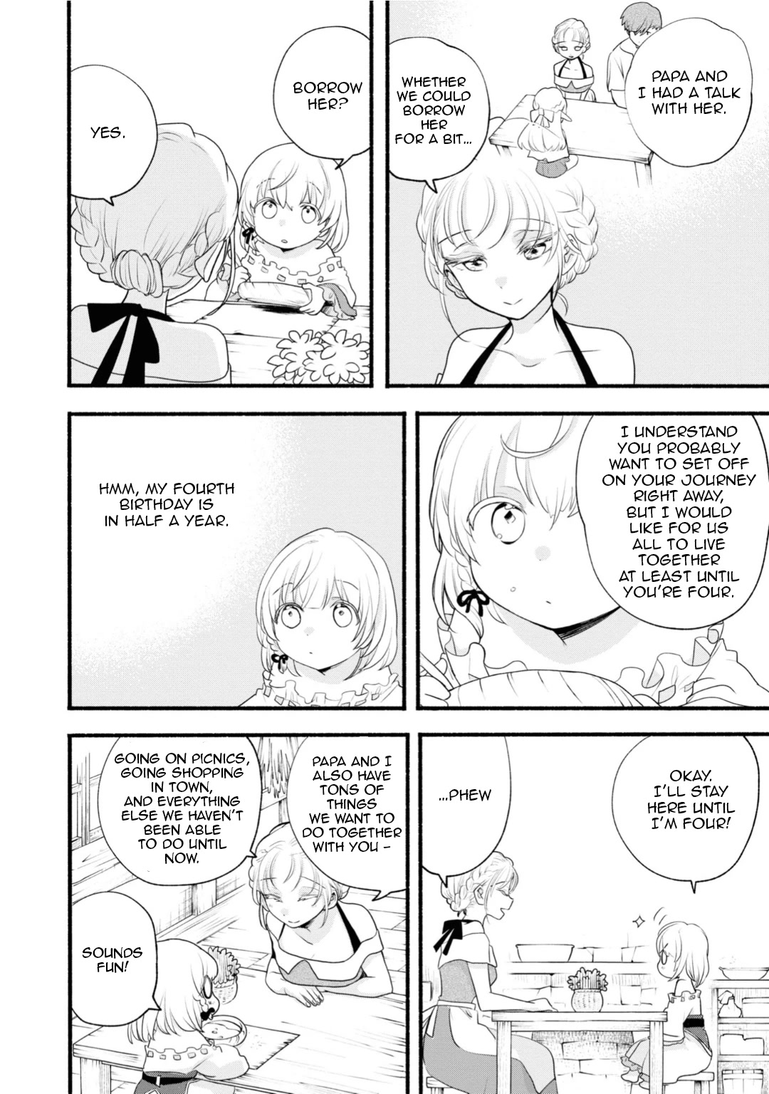 Heartwarming Isekai Reincarnation Days ~Level Max, Item Carryover! I'm the Strongest Little Girl~ Chapter 8 page 10 - Chapter 8