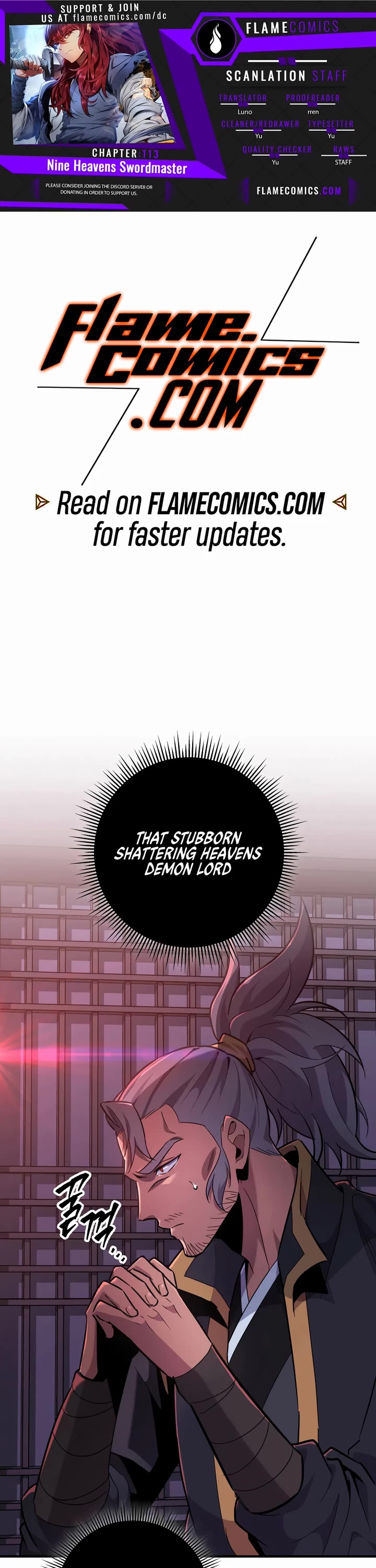 Heavenly Inquisition Sword Chapter 113 page 1 - Chapter 113