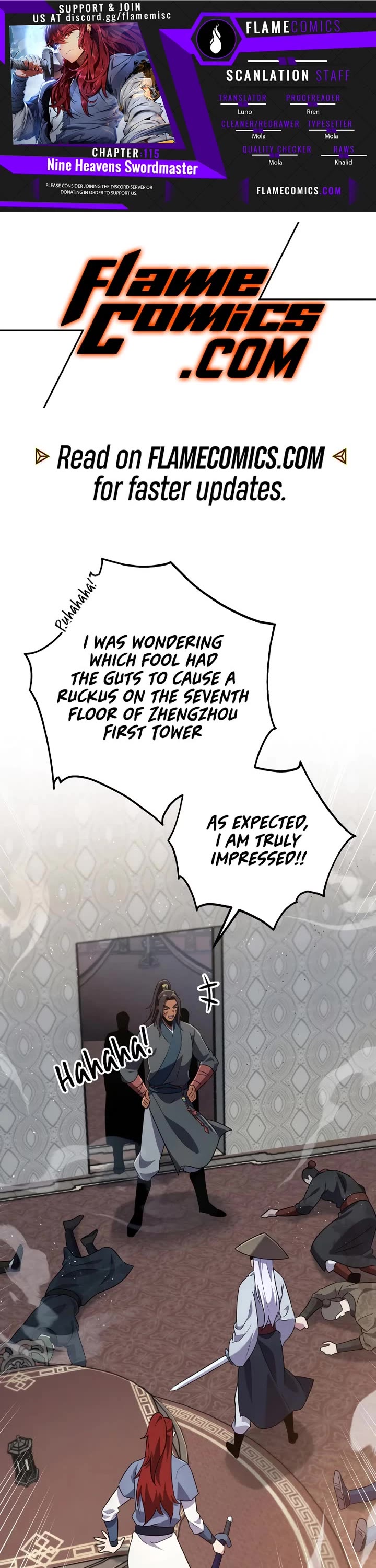 Heavenly Inquisition Sword Chapter 115 page 1 - Chapter 115