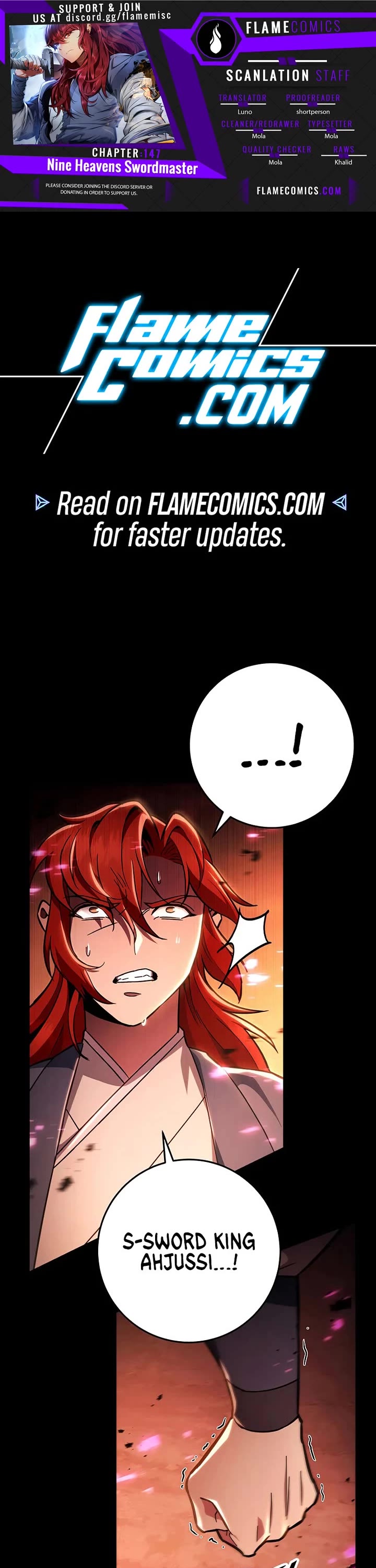 Heavenly Inquisition Sword Chapter 147 page 1 - Chapter 147