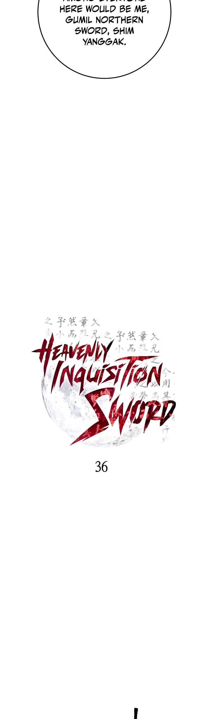Heavenly Inquisition Sword Chapter 36 page 39 - Chapter 36